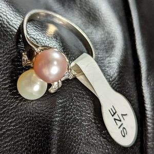 New Vantel Ring, size 7, real silver